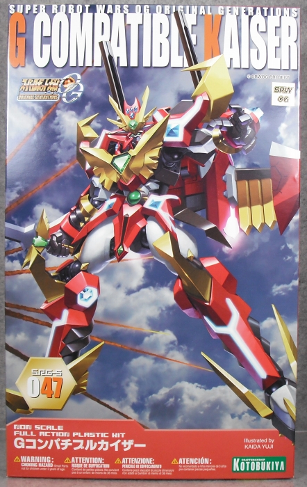 コトブキヤ スーパーロボット大戦OGシリーズ 「Gコンパチブルカイザー