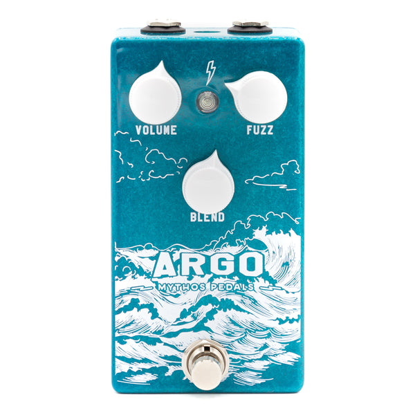 Mythos Pedals - Argo Octave Fuzz - 2021 Artwork | Mass Street Music