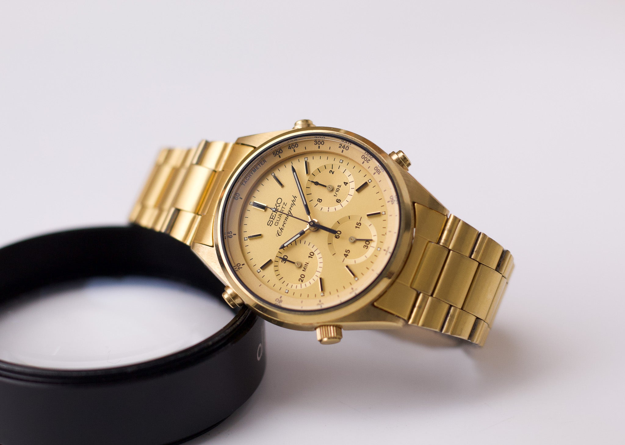 1985 Seiko Quartz Chronograph 'James Bond' Men's Wrist-Watch