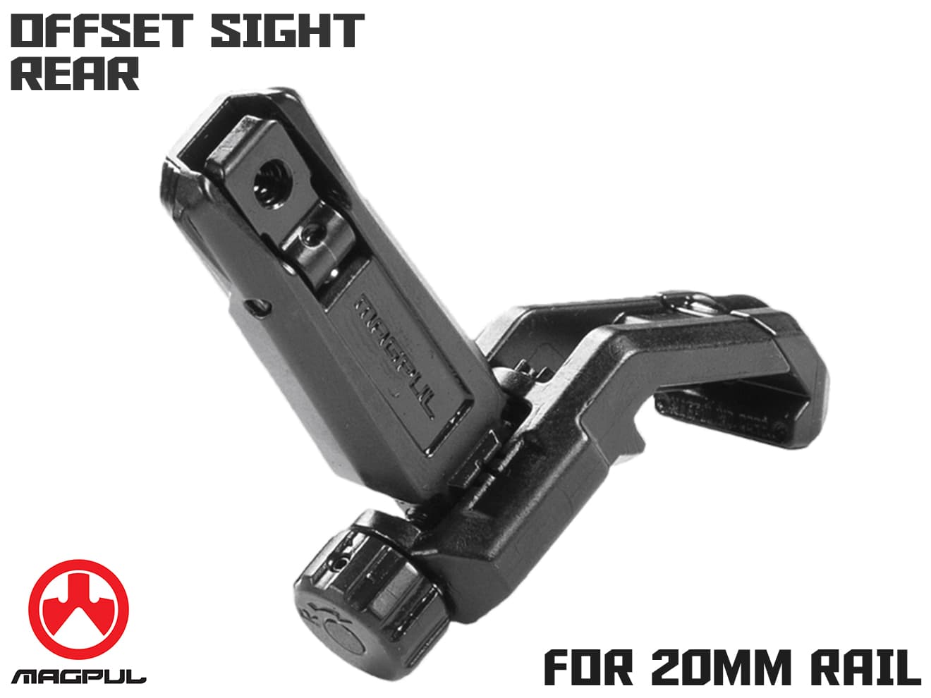 Magpul MBUS Pro オフセットサイト リア | ミリタリーベース