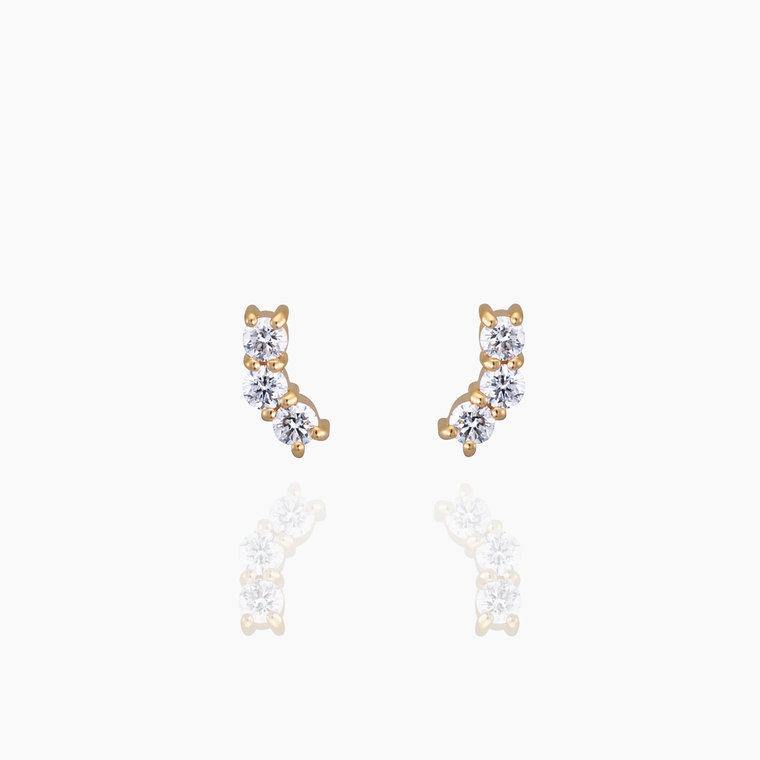 K10ピアス ウォード ダイヤ｜MONATELIER（モナトリエ）公式｜K10 一粒