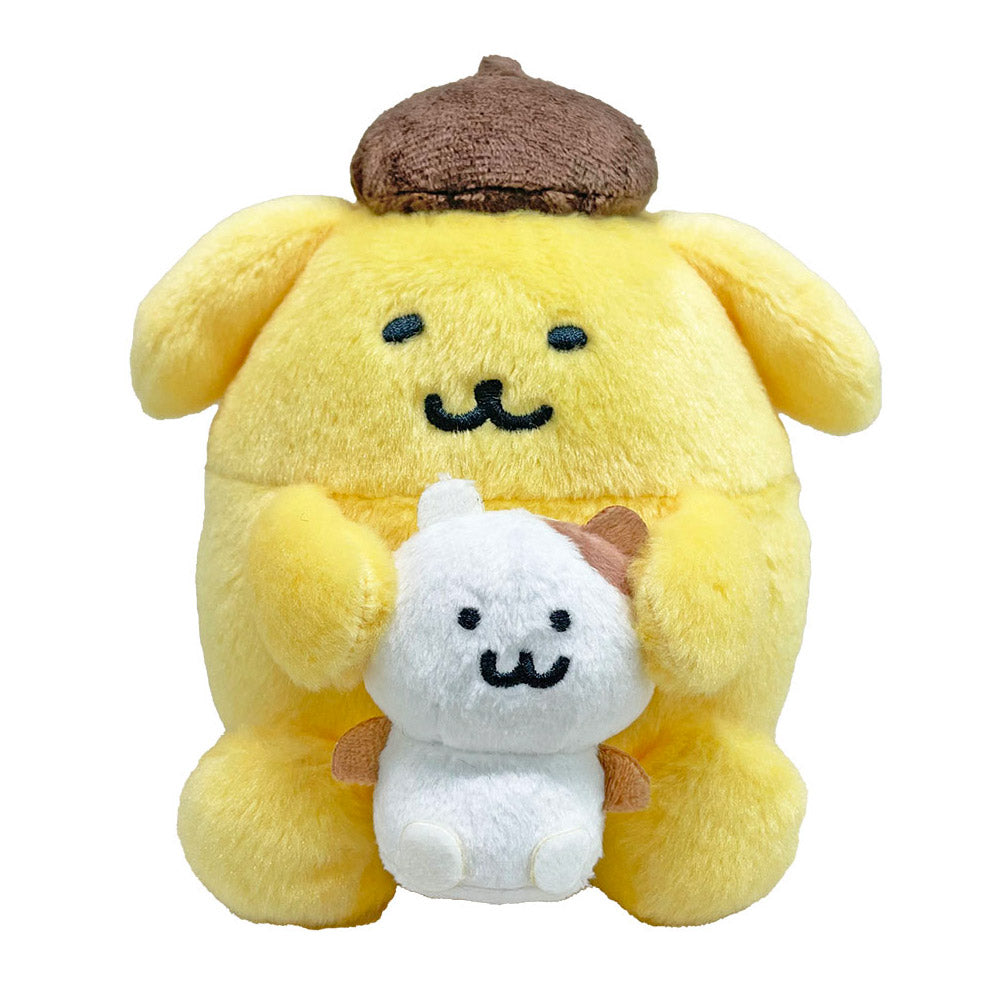 ナガノ×サンリオキャラクターズ ペアぬいぐるみ（ポムポムプリン