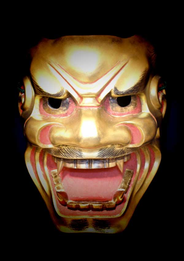 能面：獅子口（ししぐち） : 児玉如橒（こだまにょうん）の能面