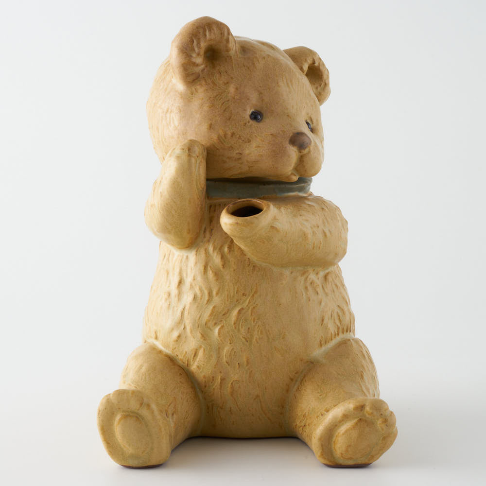 かしわ窯 ポット A bear ¥11,000 大人の焼き物