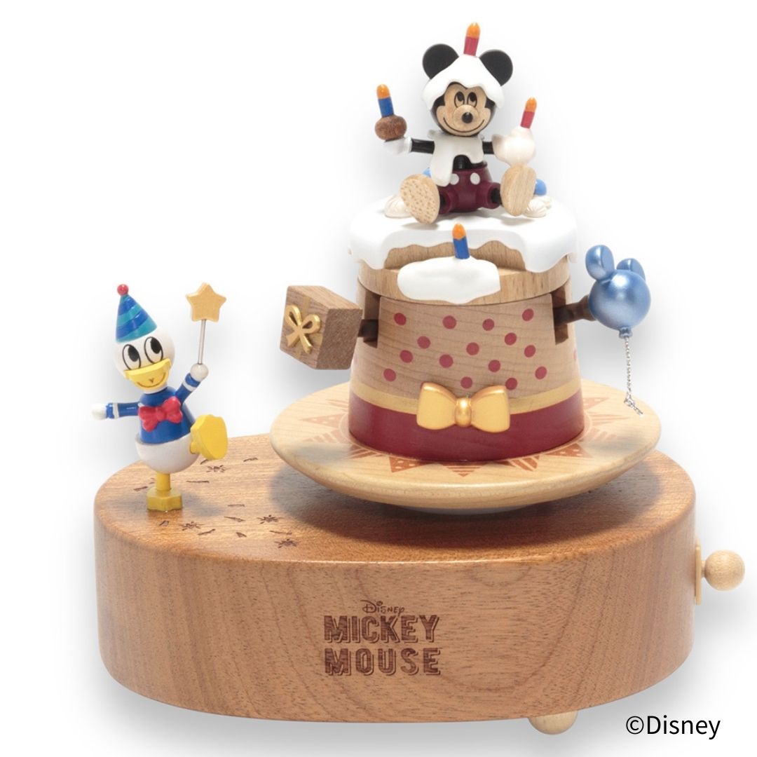 CD187S】Mickey／バースデーケーキオルゴール ディズニー – オルゴール