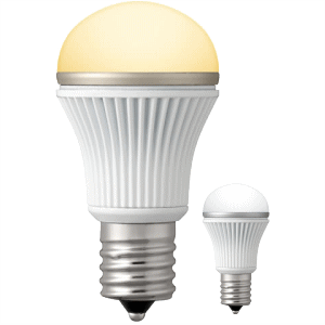 シャープ DL-J40AN E17口金LED電球・昼白色-調光器対応-世界電器