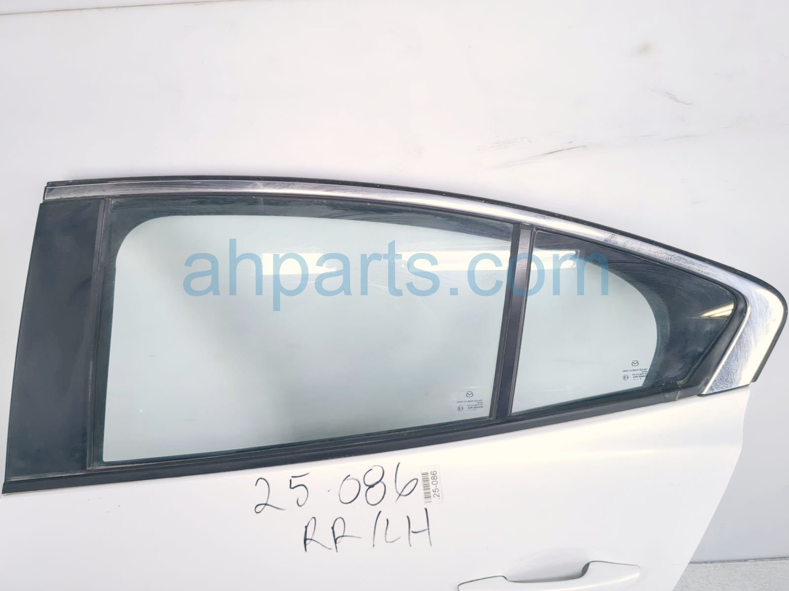 2023 Mazda 3 Rear Driver Door - White - No Inside Trim BCY1-73-02XB,