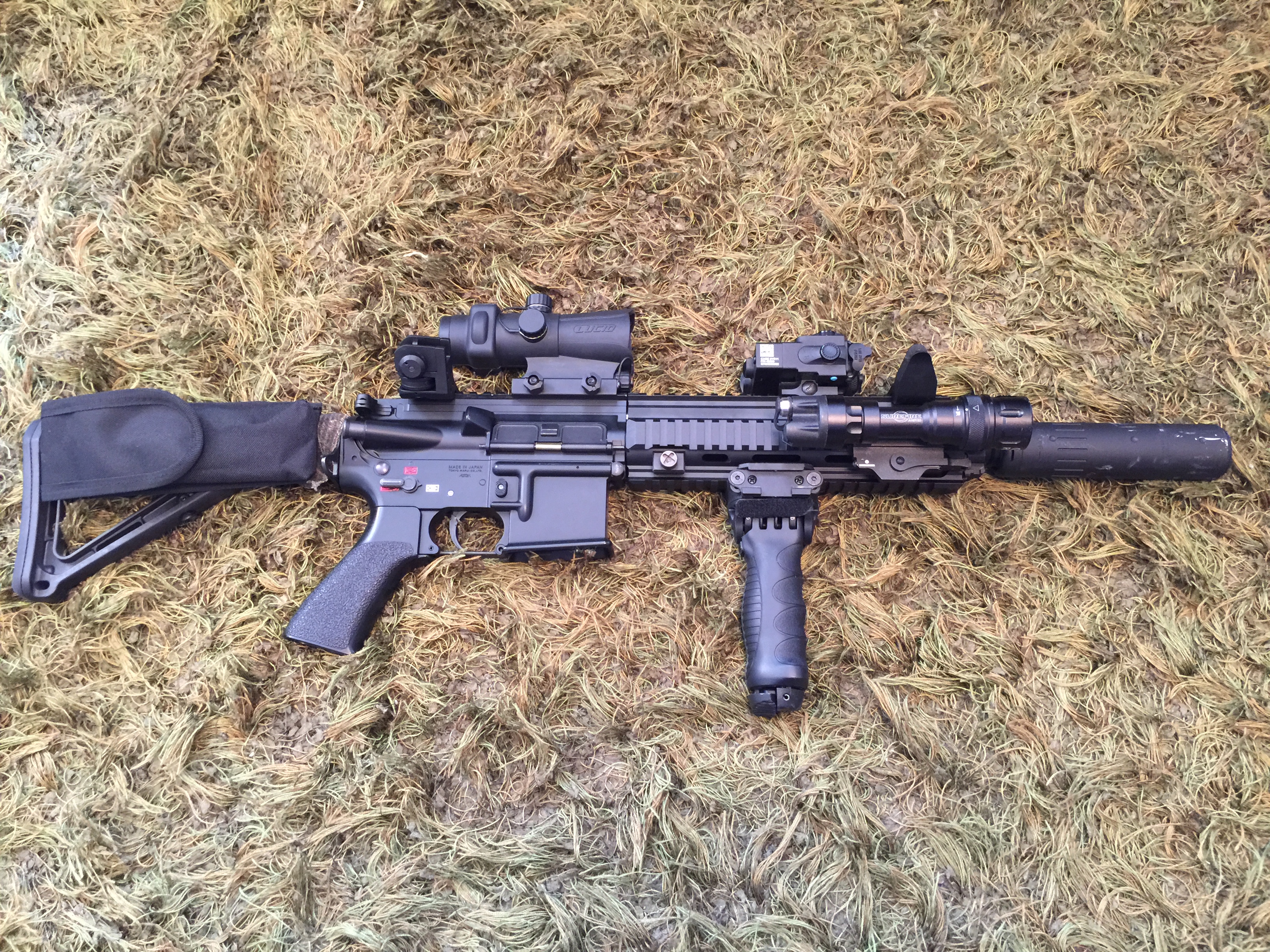 愛銃紹介】HK416D DEVGRUカスタム-東京マルイ 次世代電動ガン