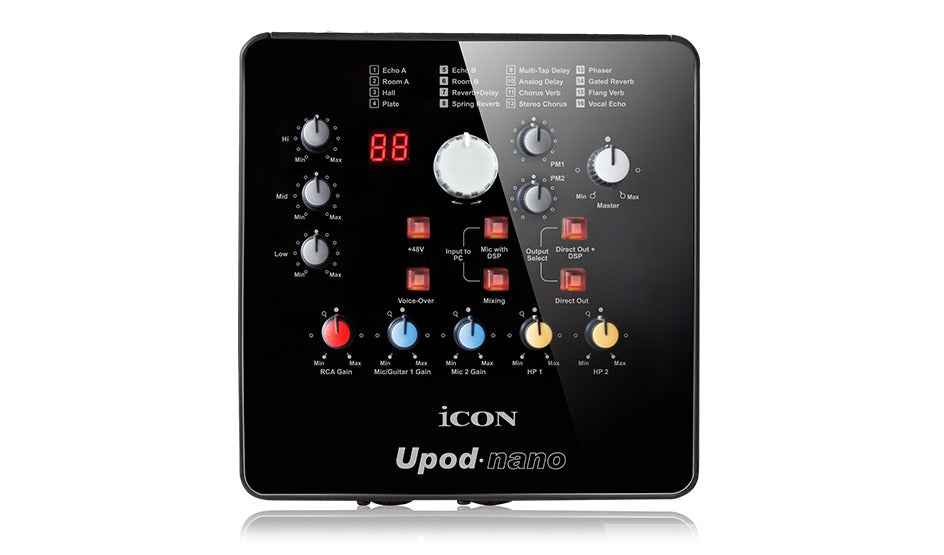 Interfaz de audio iCON Pro Audio Upod Nano – AliagaSonido