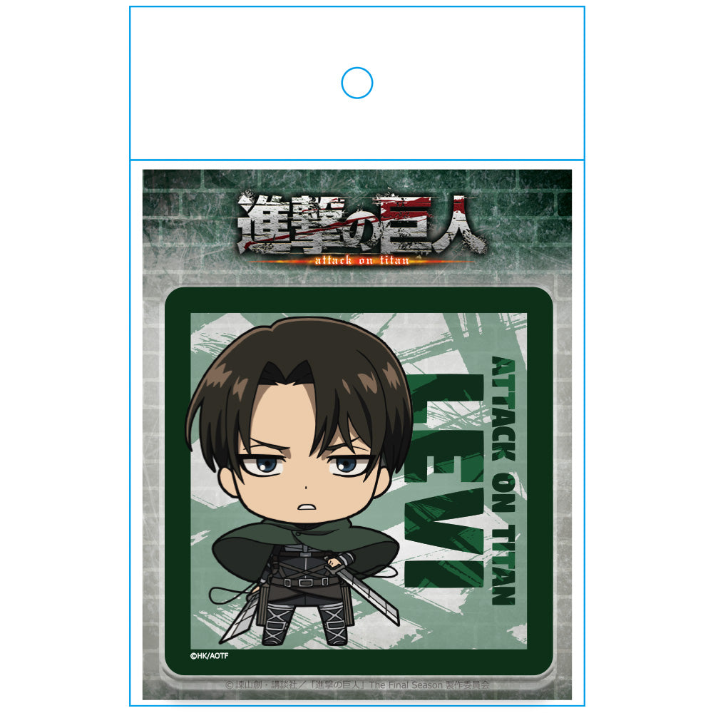 進撃の巨人』 アクリルコースター vol.1[リヴァイ] – Anime Store JP