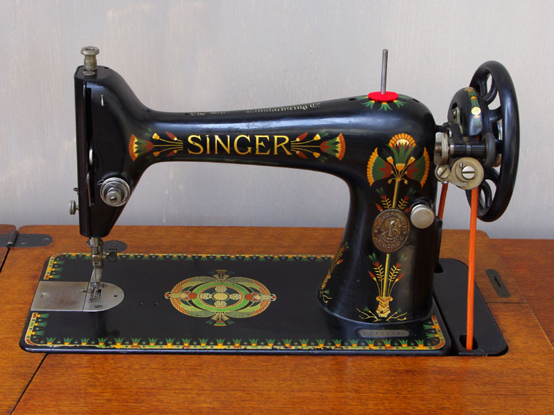 SINGER 66K シンガー製足踏みミシン 足踏みミシン・手回しミシンの