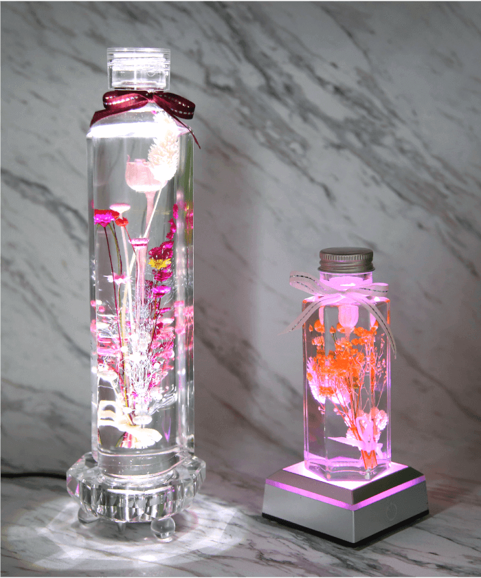 ◇ハーバリウム ＃51 まあるい宝石箱 ラグジュアリー.:*:・