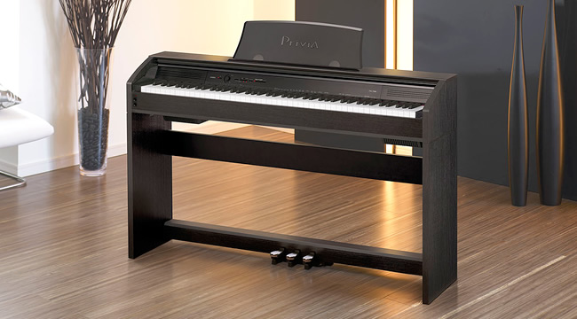 鍵盤楽器 CASIO Privia PX750 PX-750BK / 750WE / 750BN - デジタル