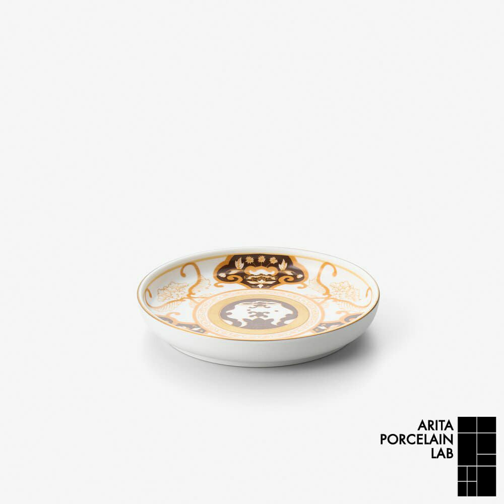 JAPAN AUTUMN 銘々皿 古伊万里草花紋 ゴールド – ARITA PORCELAIN LAB
