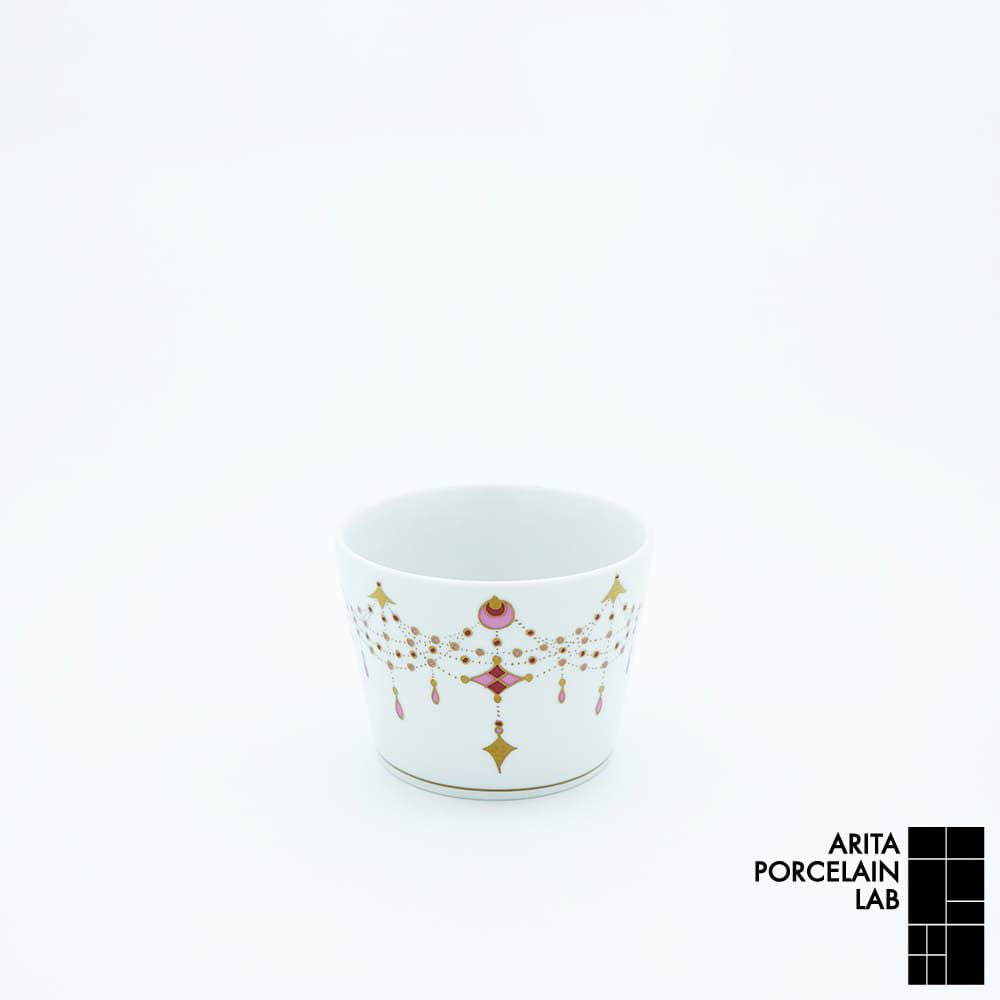 JAPAN AUTUMN 蕎麦猪口 瓔珞文 ワインレッド – ARITA PORCELAIN LAB