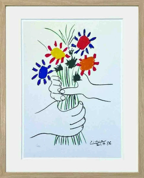 アートフレーム パブロ・ピカソ Pablo Picasso Le Bouquet – ART＆DAY