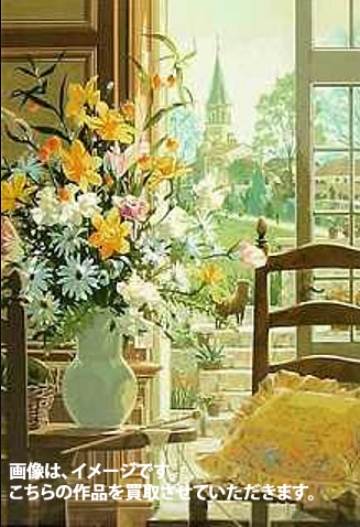 笹倉鉄平　ラ・ランス 笹倉鉄平「ラ・ランス」シルクスクリーン :: 絵画買取・販売 - シバヤマ