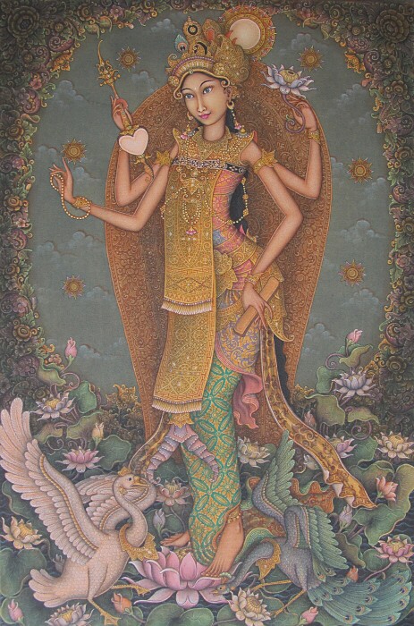 バリ絵画の商品ページ