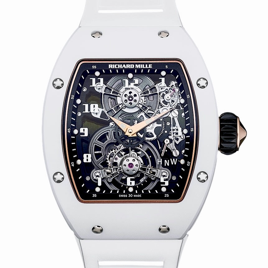 RM17-01 Manual Winding Tourbillon white ceramic | ART LUXURY – ART
