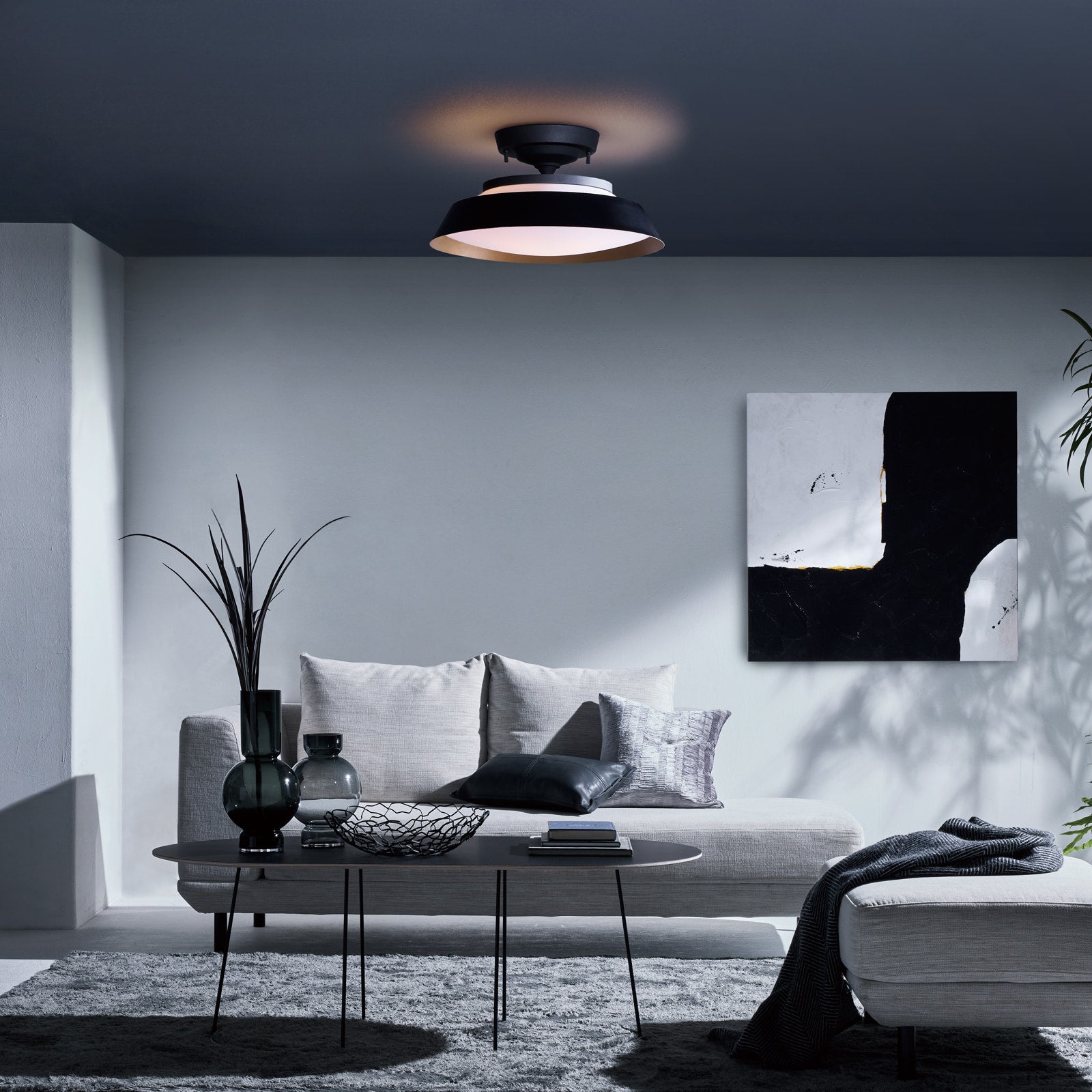 Graph LED-remote ceiling light (metal shade)｜ARTWORKSTUDIO公式