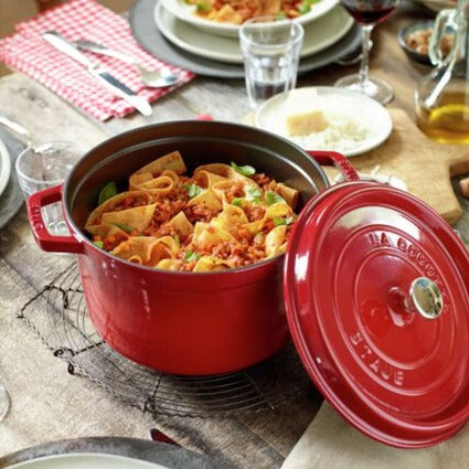 Staub Tall Cocotte, 5 qt, Cherry – Be Home