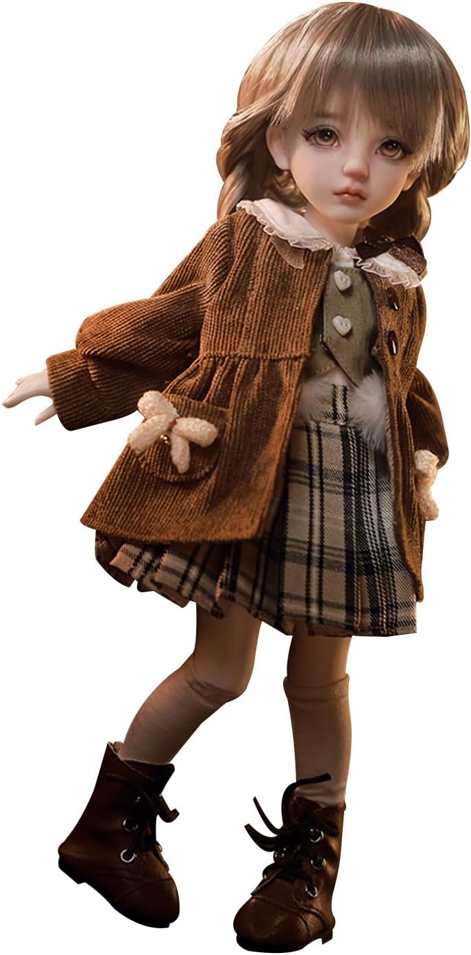 shuga fairy 1/6 スケール 球体関節人形 女 秋のキャンパス 制服 元気