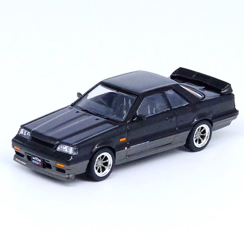 Inno64 1:64 NISSAN SKYLINE GTS-R (R31) Black/Gun Metal – Black Ice