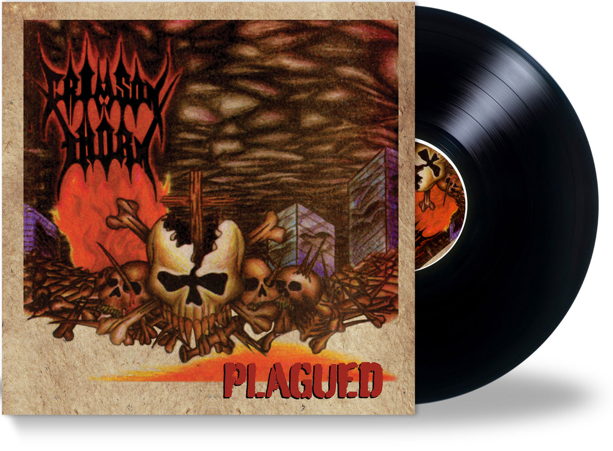 CRIMSON THORN - PLAGUED (*VINYL, 2023, Bombworks) Brutal 90's