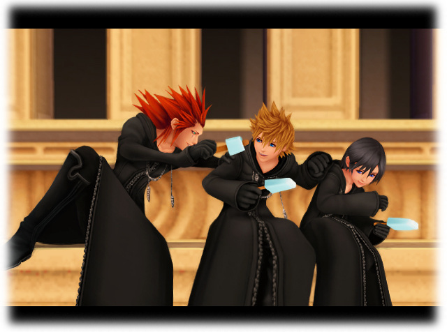 ロクサス&アクセル&シオン記念メダル！ | KINGDOM HEARTS Union χ