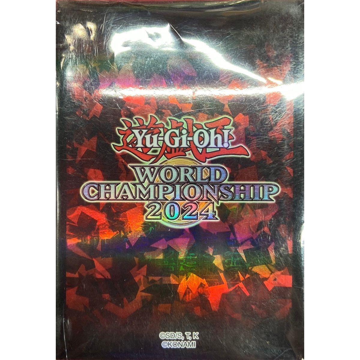 希少】遊戯王 スリーブ WCQ 2011 赤 80枚 5D's 遊戯王 wcq wcs 2011 竜