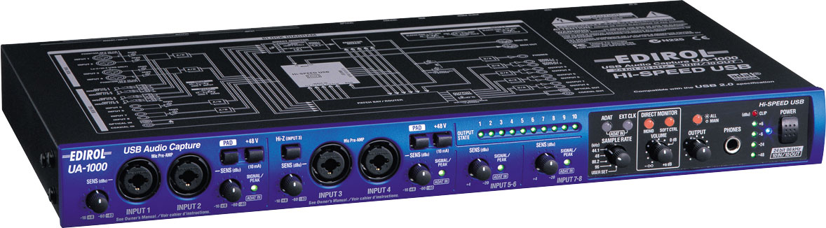 Roland - UA-1000 | Hi-Speed USB 2 Audio Interface