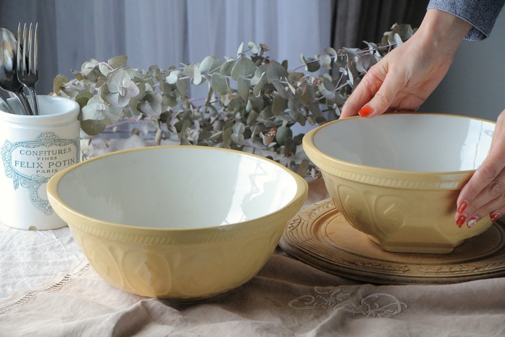 2個あり！大きめサイズのTGグリーン社ミキシングボウル イギリス