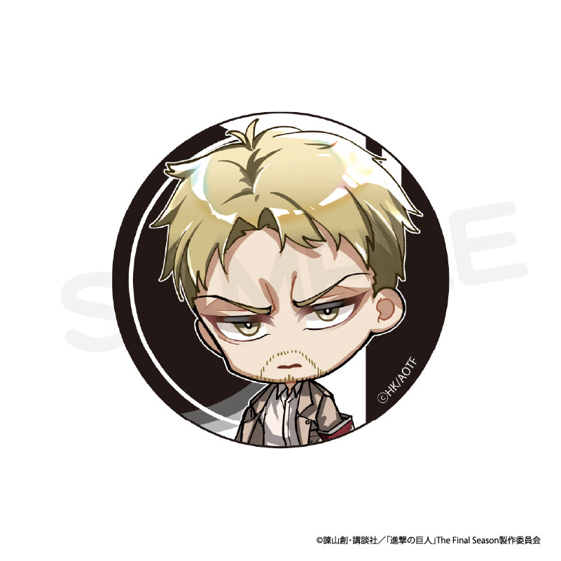 進撃の巨人】クラシックシリーズ 缶バッジ ライナー・ブラウン