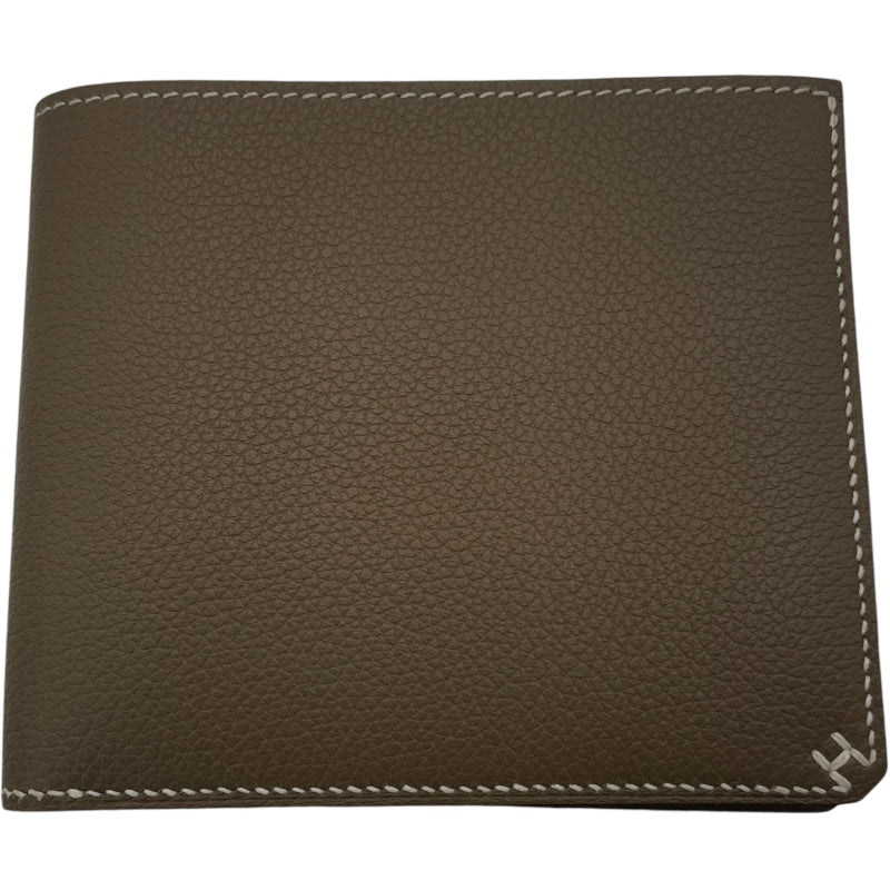 エルメス HERMES Hセリエコンパクト W AI01 0FB エトゥープ エバー