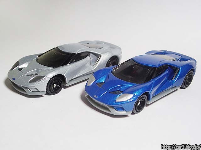 フォードGTのトミカ版とホットウィール版を比較してみました
