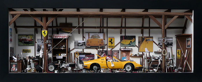 フェラーリ 模型・F1などのガレージジオラマ通販【リシャールボックス】