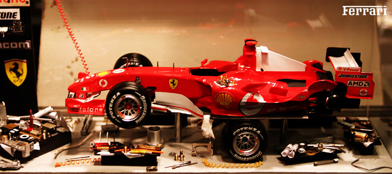 フェラーリ 模型・F1などのガレージジオラマ通販【リシャールボックス】