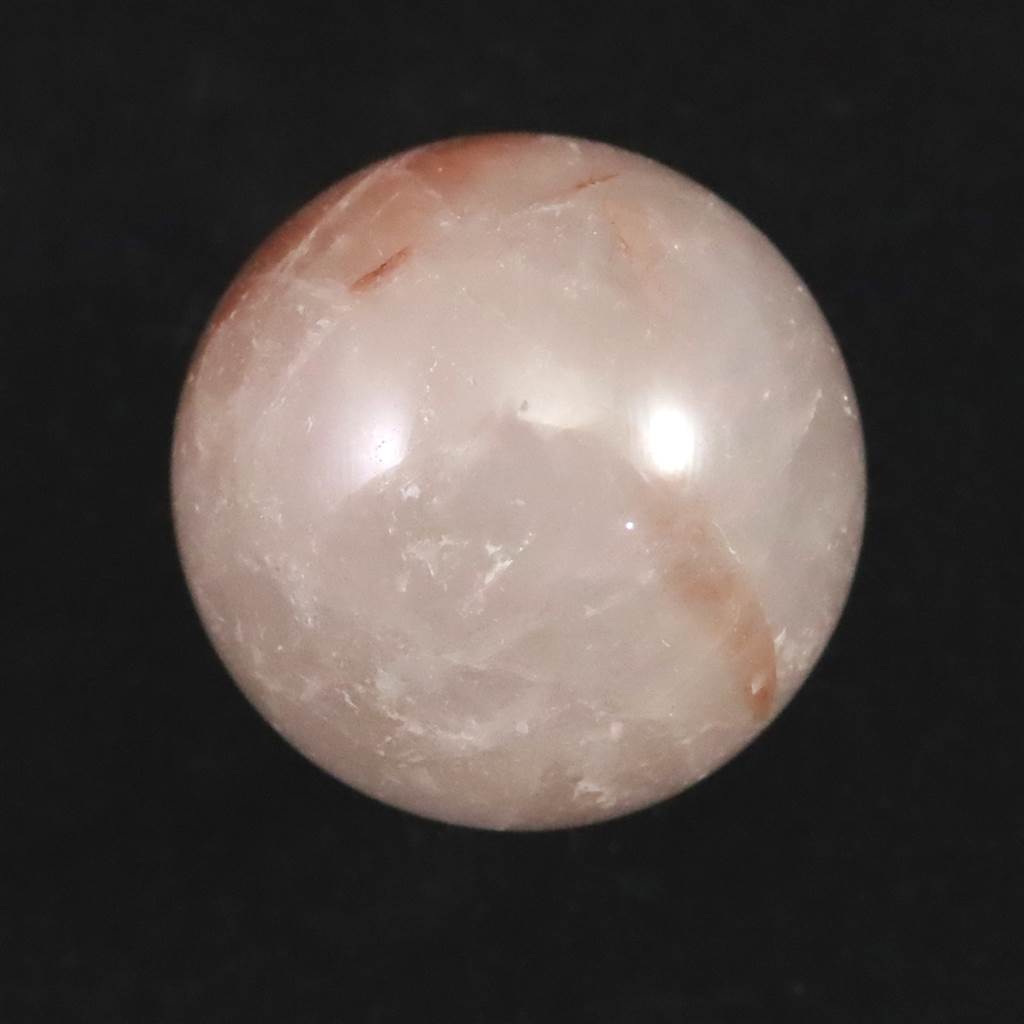 H&E社 ピンクファイアアゼツライト(AZOZEO) 25mmスフィア 証明書付