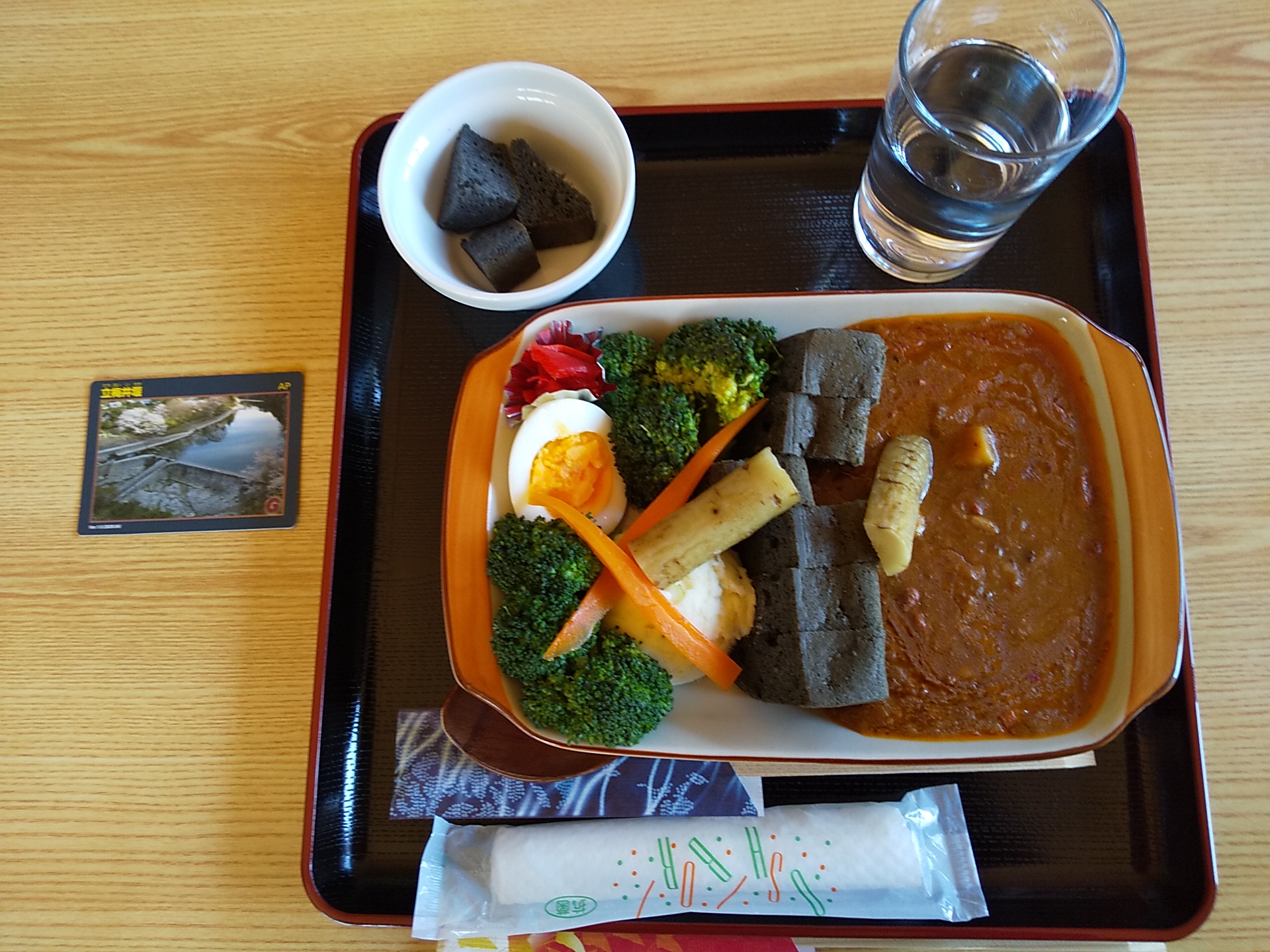 立梅井堰ダムカードと薬膳ダムカレーのコラボは如何ですか。 | 一般