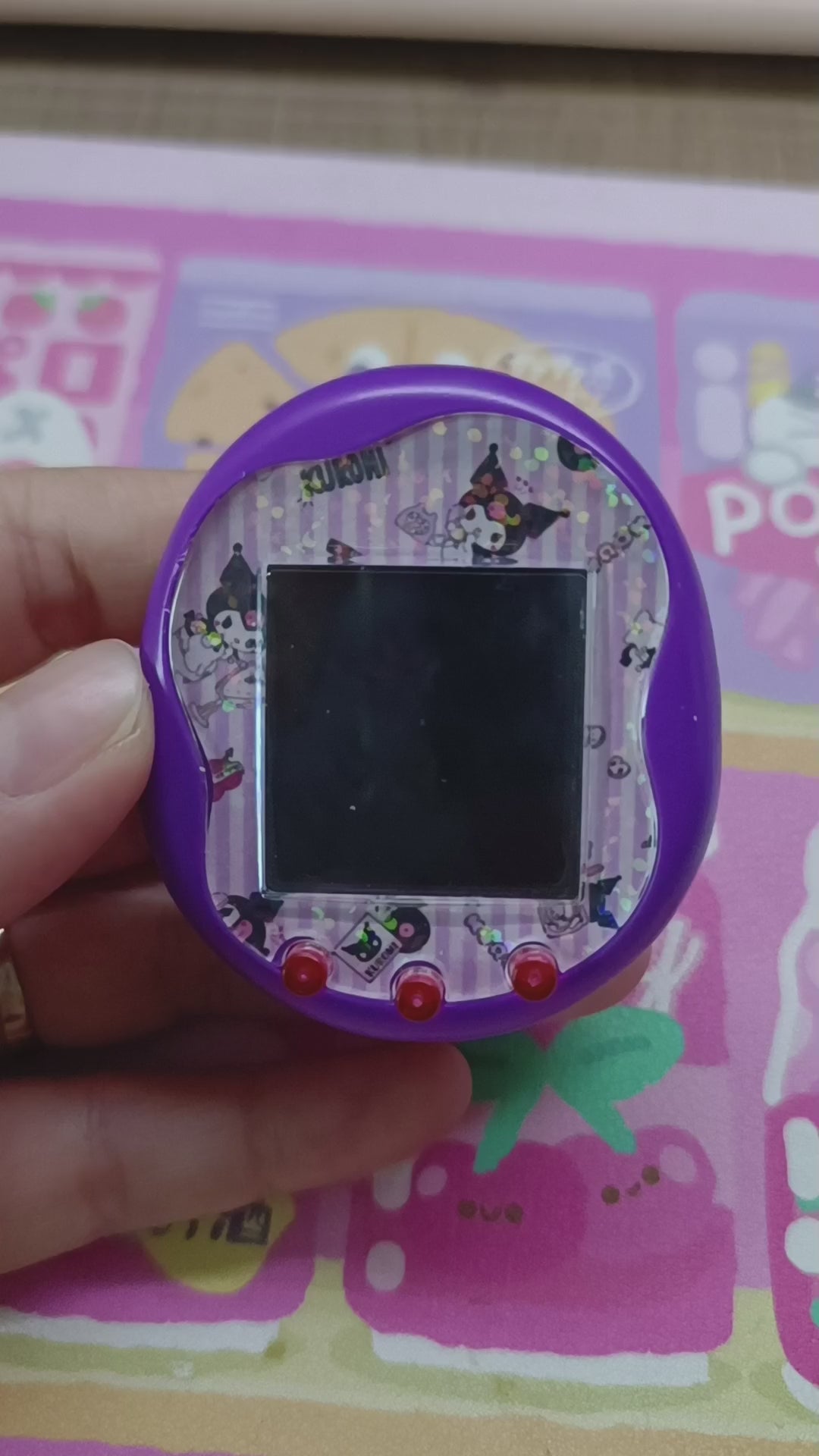 Tamagotchi Uni Faceplate - Kuromi – Fuzzy N Chic