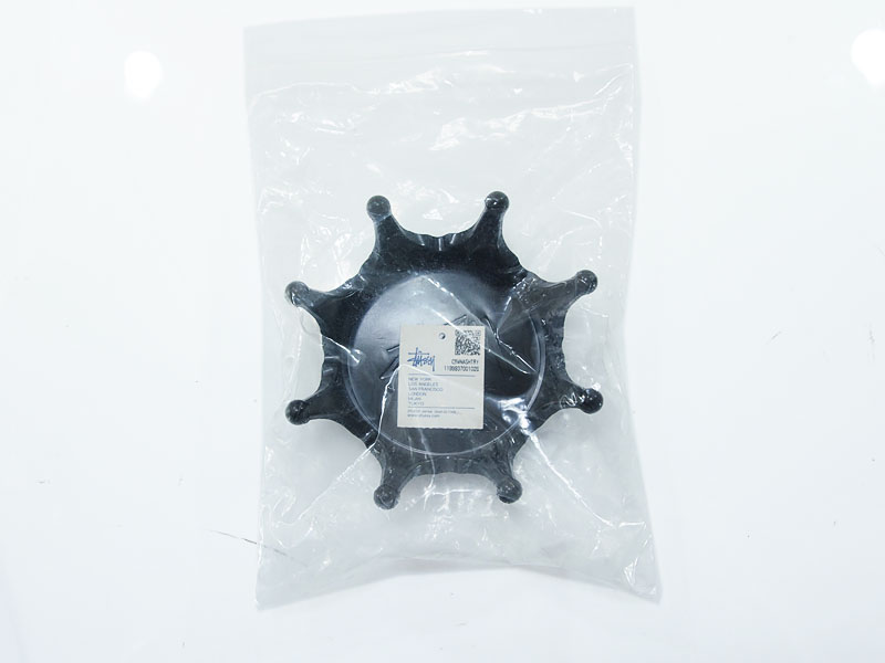STUSSY 'Crown Ashtray'クラウン アッシュトレイ 灰皿 王冠 黒