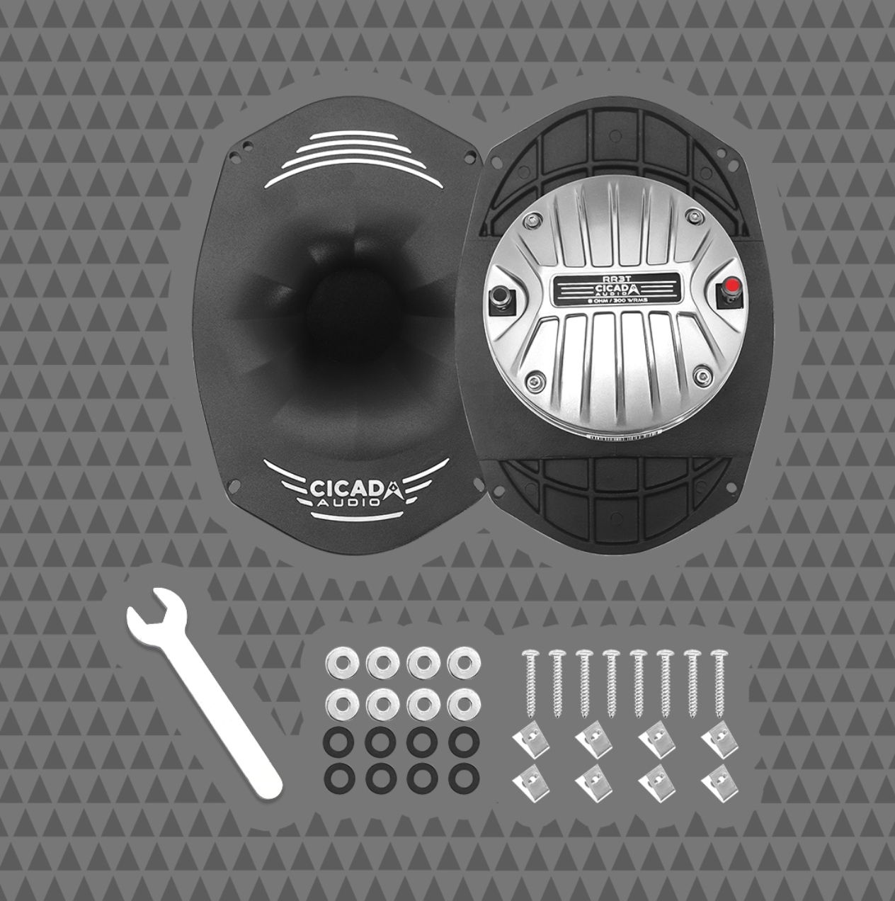 RR3 Horn Tweeter 6x9 | Horn Speaker | Harley Speaker Upgrade