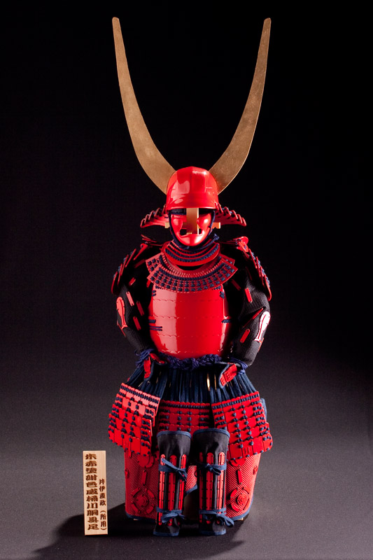 特殊紙製 戦国甲冑 井伊直政・伊達政宗・豊臣秀吉 1/3スケール 戦国