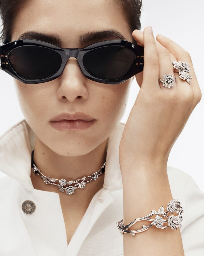 DIOR FINE JEWELLERY 「ラ ローズ ディオール」新作のヴィジュアルが