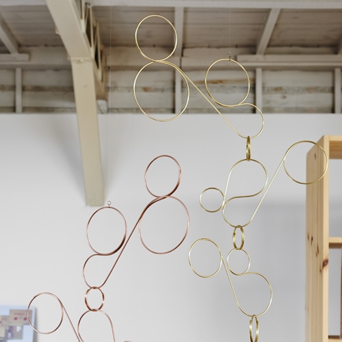 オブジェ モビール mobile 真鍮・銅 / tempo テンポ through out