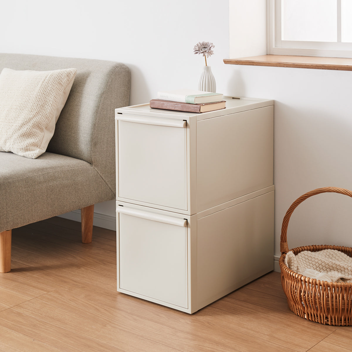 ライクイット (like-it) 収納ケース クローゼットシステム 引出し (L