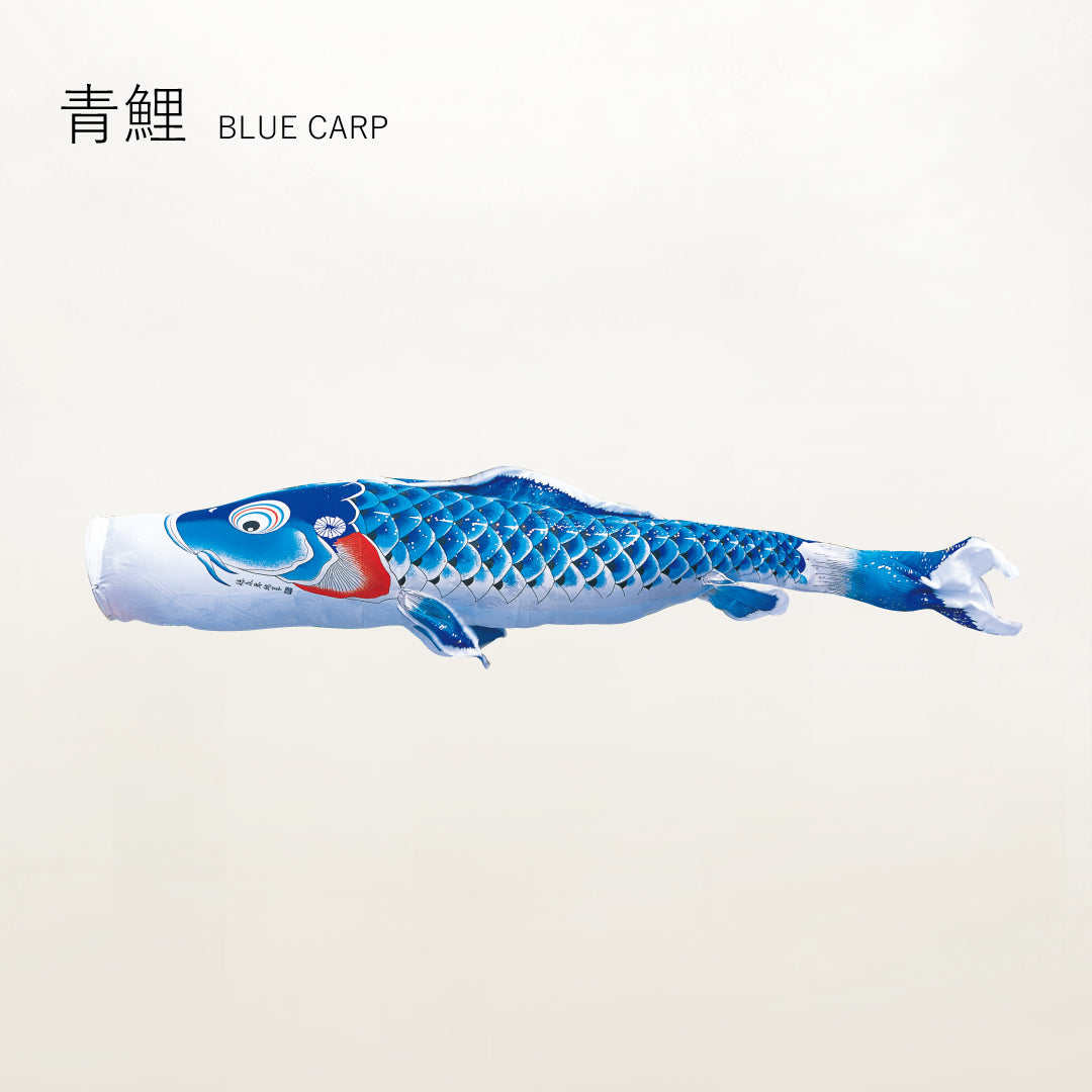 青鯉 慶祝の鯉【吉兆】単品鯉のぼり – 晴れと暮らす