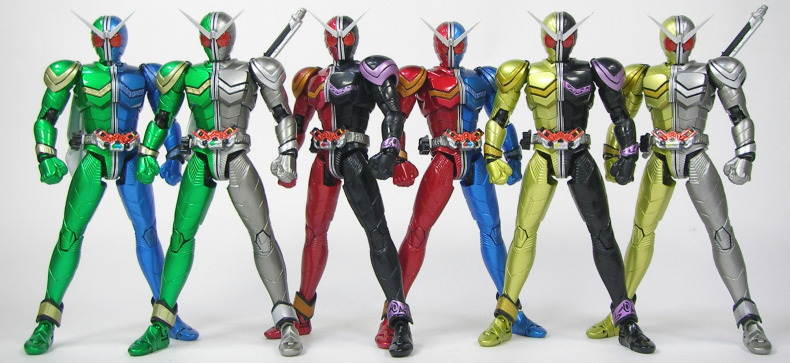 S.H.フィギュアーツ 仮面ライダーW 派生6フォーム