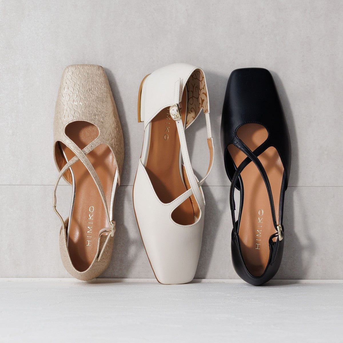 26SS】クロスベルトセパレートパンプス/661503