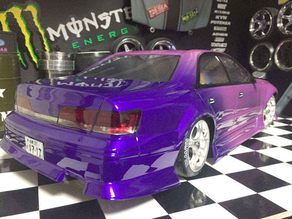 Round.99 SPICE製 JZX100 マークⅡ パープルグラデーション Mシャーシ